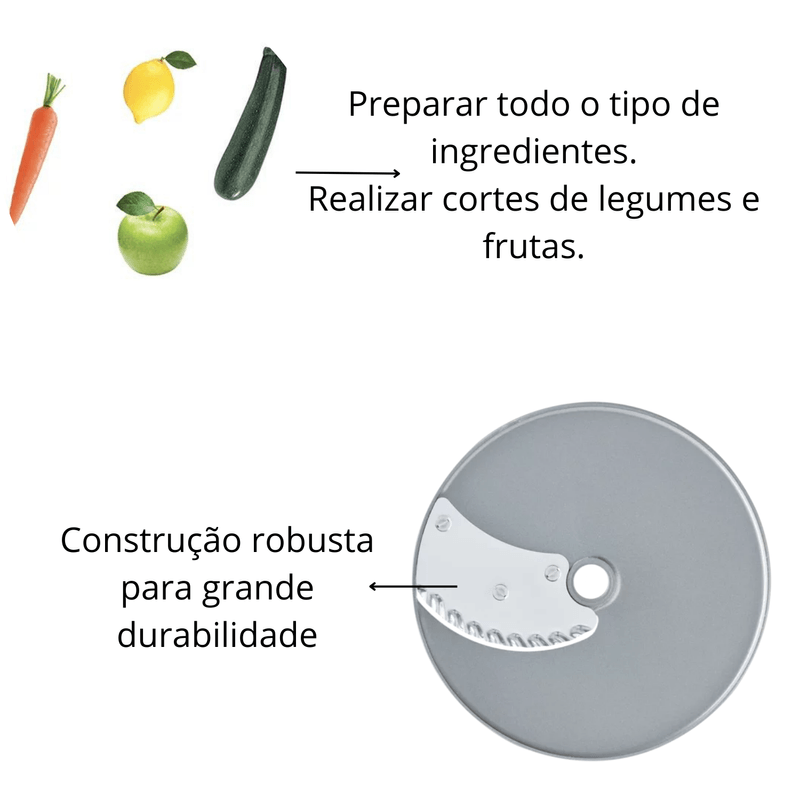 Disco Ondulado 5mm Robot Coupe