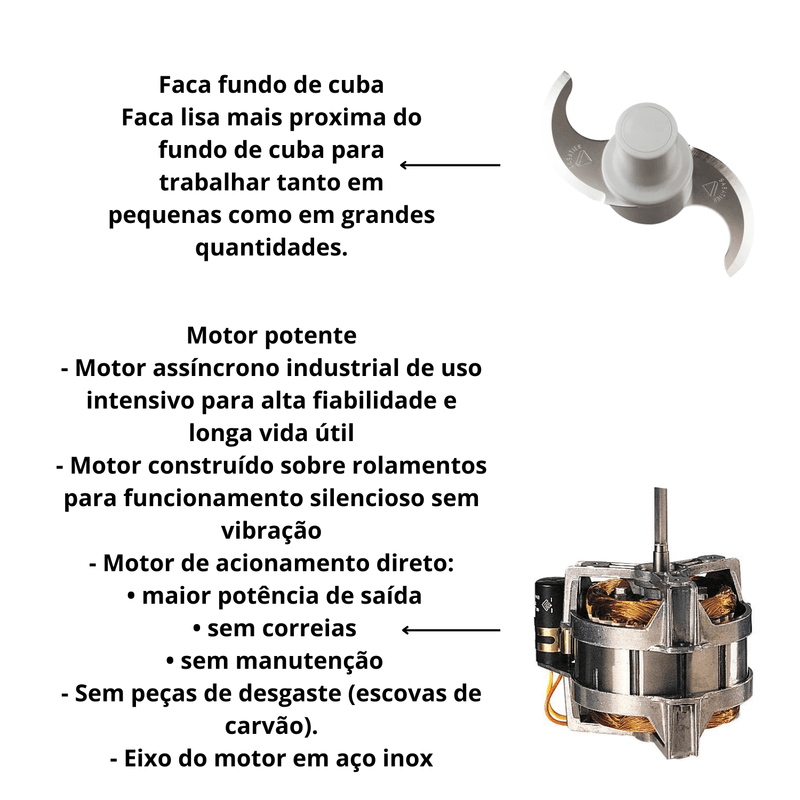 Cutter De Mesa R3 3-7 Litros 1500RPM Robot Coupe