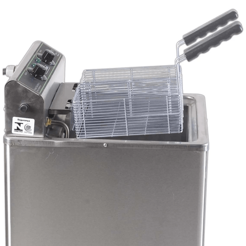 Fritadeira Eletrica 15 Litros 220V Potencia 8000W FOE15 Metalcubas