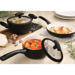 Jogo De Panelas Inducao 5 Pecas Preto - Hercules