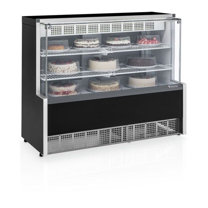 Vitrine Refrigerada Confeitaria Dupla Funcao GPEA-140PR