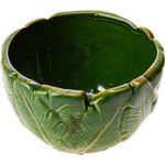 Centro de Mesa Ceramica Banana Leaf Verde 11cm Lyor