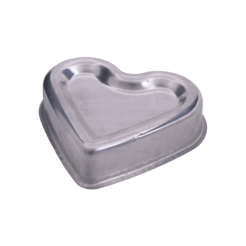 Forma Coracao Ballerine Aluminio Caparroz 25cm