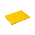 Tabua de Corte Polietileno Amarela 49x29cm FGMTabua de Corte Polietileno Amarela 49x29cm FGM