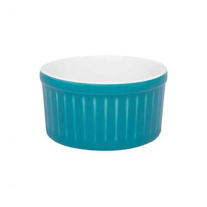 Ramequim De Porcelana 100ml Azul/Branco - Oxford