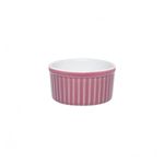 Ramequim De Porcelana 50ml Rosa-Branco - Oxford