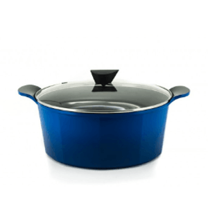 Caçarola De Alumínio Com Revestimento Cerâmico 2,4 Litros Azul- NEOFLAM