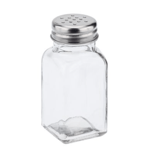 Saleiro/Pimenteiro Corpo de Vidro Com Tampa De Aço - Weck