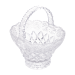 Cesta de Cristal Diamante Estrela 17-13-5-18-5cm Lyor