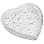 Petisqueira De Cristal Coracao - Lyor
