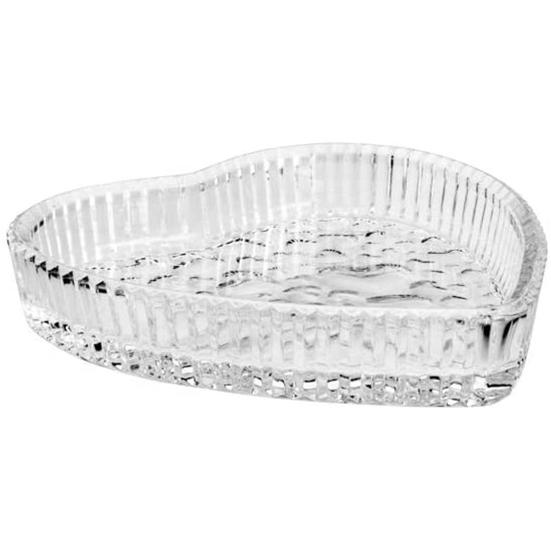 Petisqueira De Cristal Coracao - Lyor