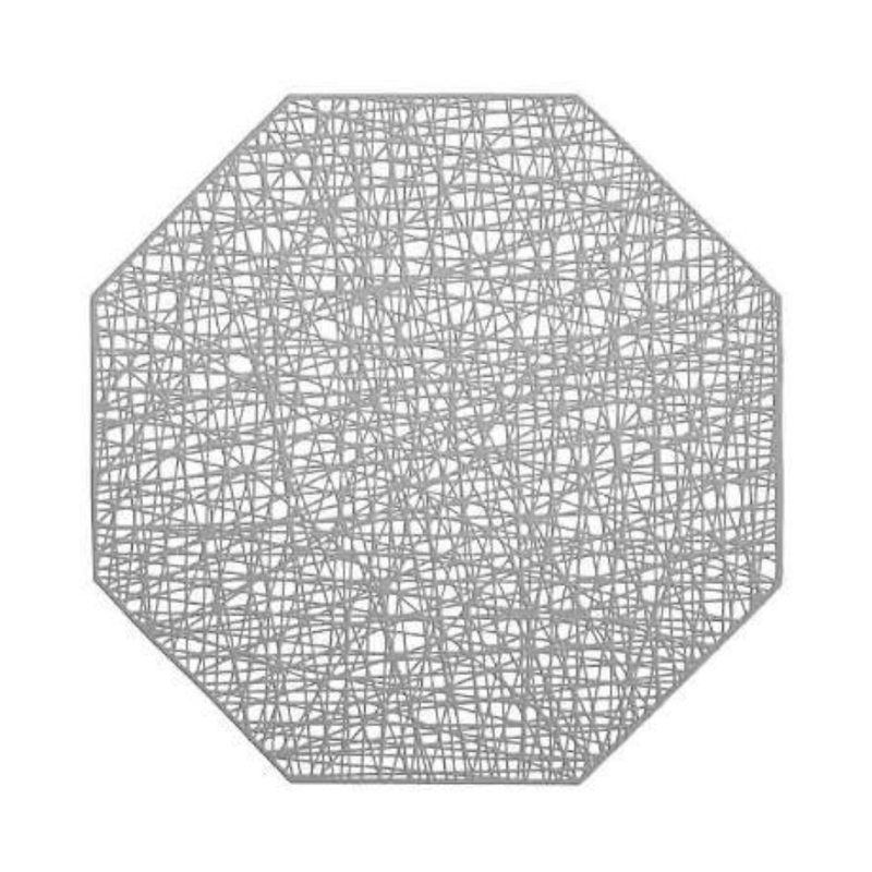 Lugar Americano Plastico Prata LYOR