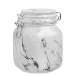 Pote De Vidro Hermetico Marble 1L - Hauskraft