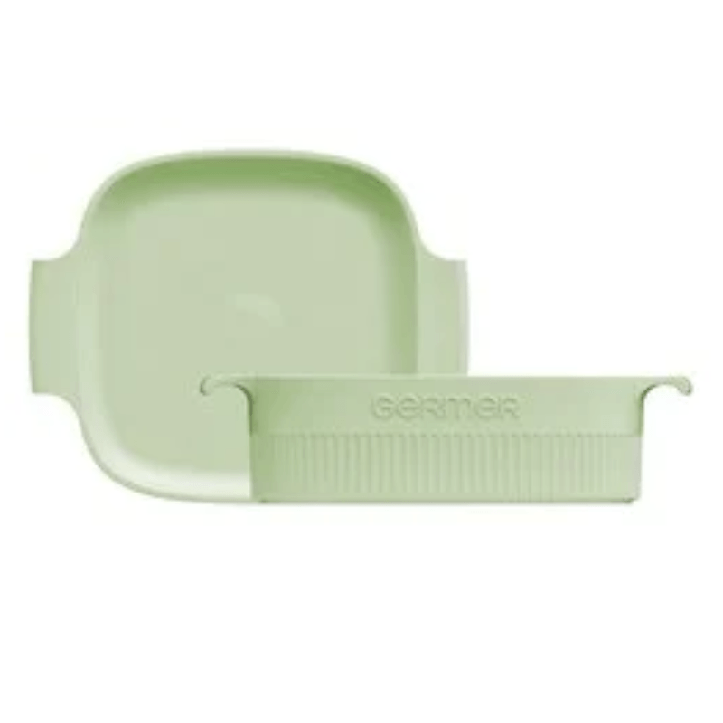 Travessa Retangular Verde de Porcelana 30x21 - Germer