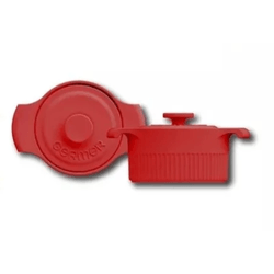 Mini Caçarola Vermelha de Porcelana Cocotte 210ML- Germer