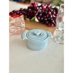 Mini Cacarola Porcelana Azul Vintage Cocote - Germer