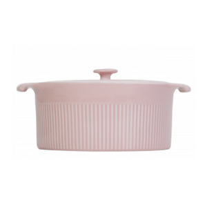 Caçarola De Porcelana Cocotte Rosa 2,75 Litros - Germer
