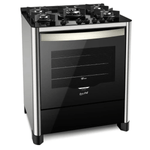Fogao 5 bocas Tripla Chama Gran Cheff com Grill Inox 127V