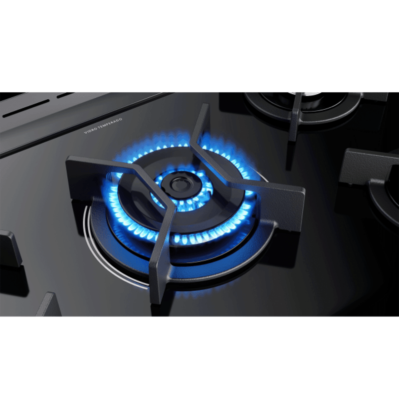 Fogao 5 bocas Tripla Chama Gran Cheff com Grill Inox 127V