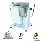 Amassadeira Semi Rapida 7Kg Basculante Venancio