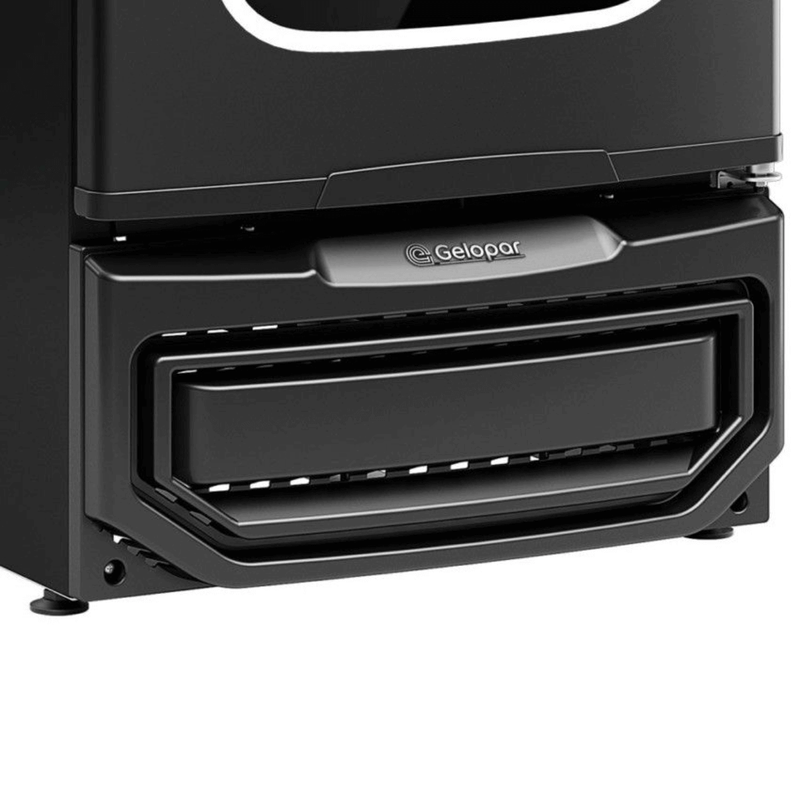 Cervejeira 410 Litros GRBA-400 PR Preta - Gelopar