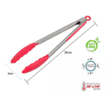 Pegador de Silicone com Cabpo Inox  29cm - Germer