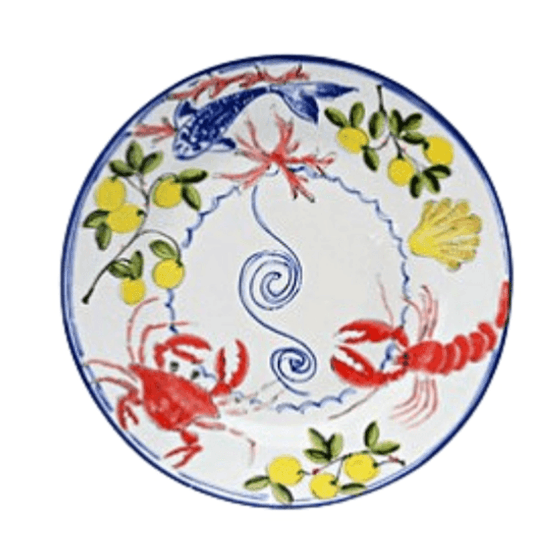 Prato De Porcelana Anacapri - Luiz Salvador