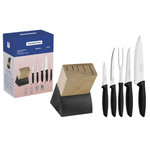 Jogo de Faca Plenus com 6 Pecas em Inox - TRAMONTINA