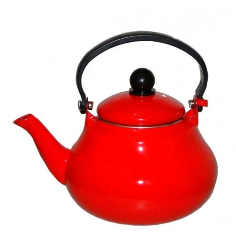 Chaleira Esmaltada Vermelha 1-5 Litros - Yangzi