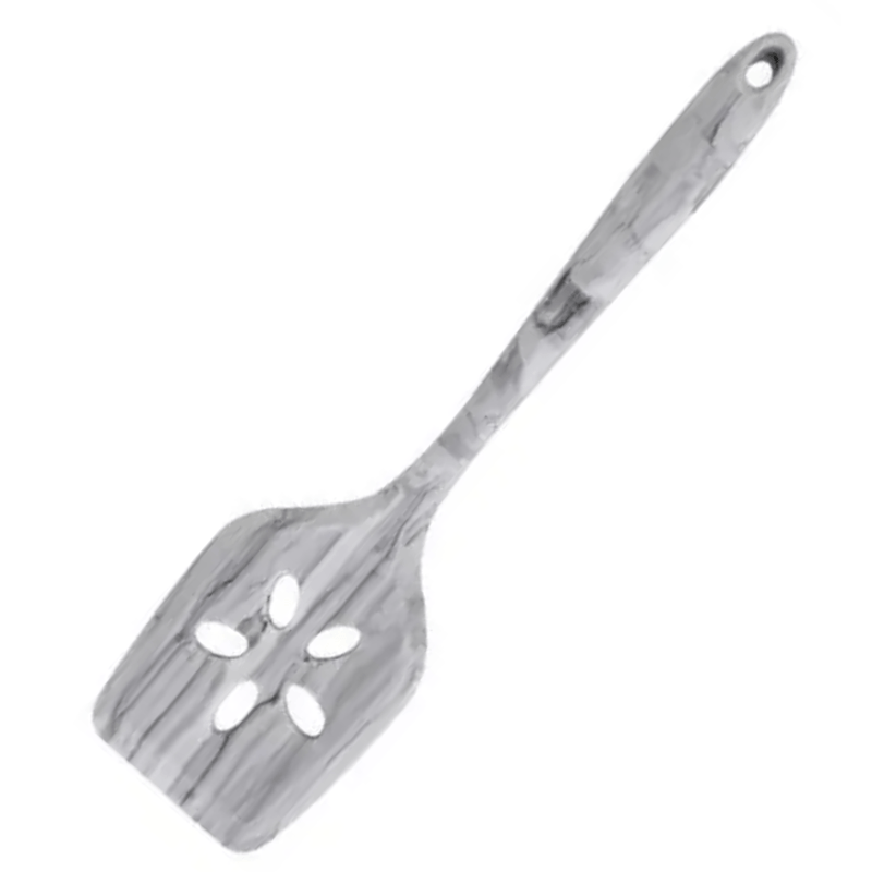 Espatula De Silicone Vazada Marmore - Yangzi