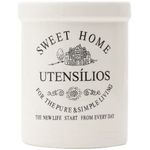 Porta Utensilios De Ceramica Bon Gourmet 4 Acessorios - Rojemac