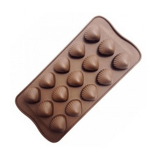 Forma De Silicone Para Bombons Concha - Yazi