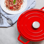 Cacarola De Ferro Saute 2-5 Litros Vermelha - Brinox