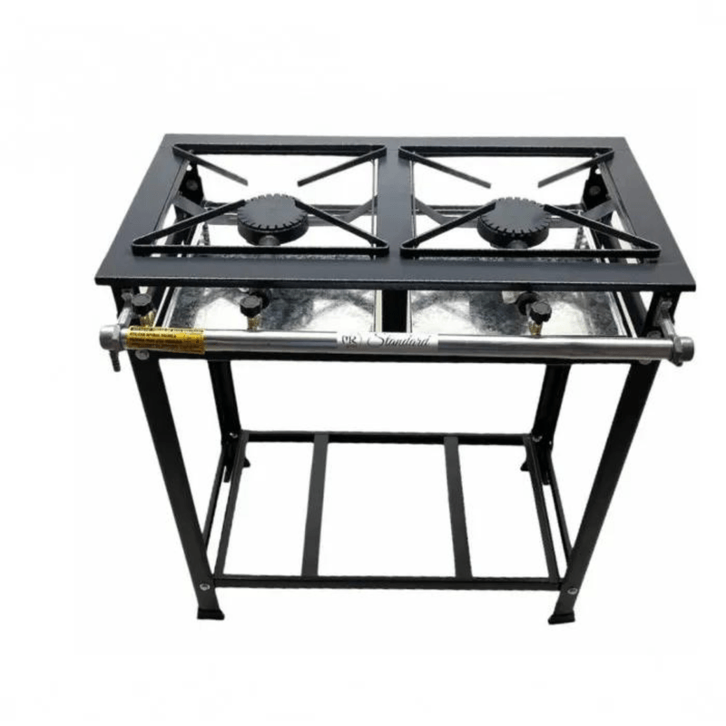 Fogao Industrial 2 Bocas Alta Pressao P5 30x30 MR Fogoes