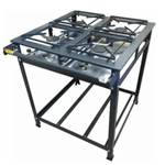 Fogao Tradicional 4 Bocas Alta Pressao 30X30 P5 - MR Fogoes