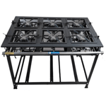 Fogao Tradicional 6 Bocas Alta Pressao 30X30 P7 - MR Fogoes