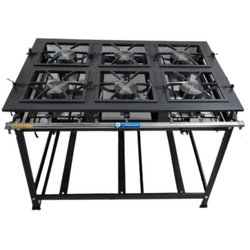 Fogão Tradicional 6 Bocas Alta Pressão 30X30 P7 - MR Fogões