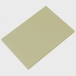 Tabua de Corte Polietileno Bege 49x29cm FGM