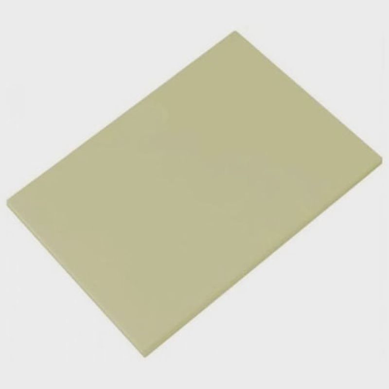 Tabua de Corte Polietileno Bege 49x29cm FGM