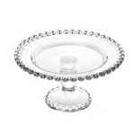 Prato De Cristal Chumbo Com Pe Coracao - Lyor