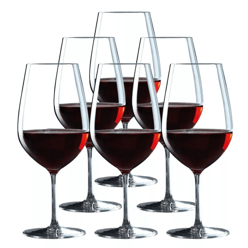 Taca Vinho Tinto Bohemia 450ml Jogo 6pcs Etilux