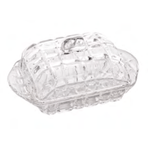 Manteigueira De Cristal De Chumbo Deli 17x10-5x8cm - Lyor