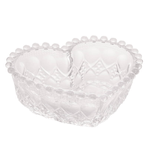 Bowl De Vidro Coracao Balls 13-5x12x5cm - Lyor