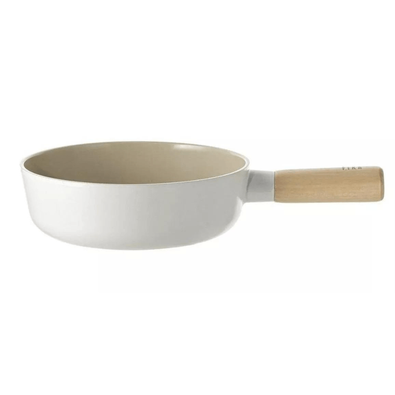 Jogo De Panelas Revestimento Ceramico Creme Fika Inducao - NEOFLAM