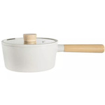 Jogo De Panelas Revestimento Ceramico Creme Fika Inducao - NEOFLAM