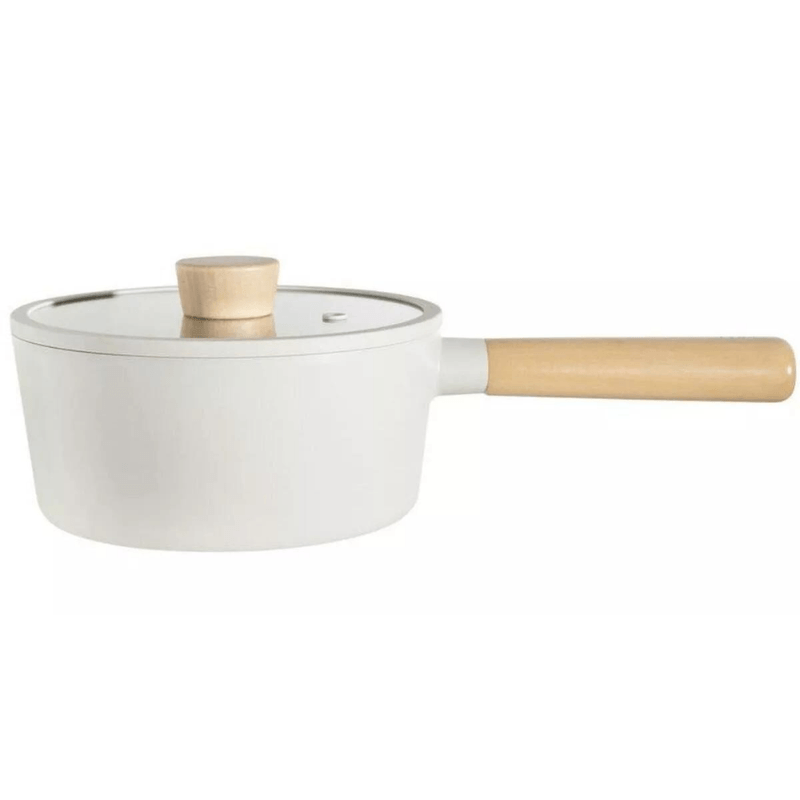 Jogo De Panelas Revestimento Ceramico Creme Fika Inducao - NEOFLAM