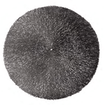 Lugar Americano De Plastico Columbus Preto - Lyor