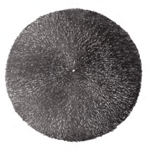 Lugar Americano De Plástico Columbus Preto - Lyor