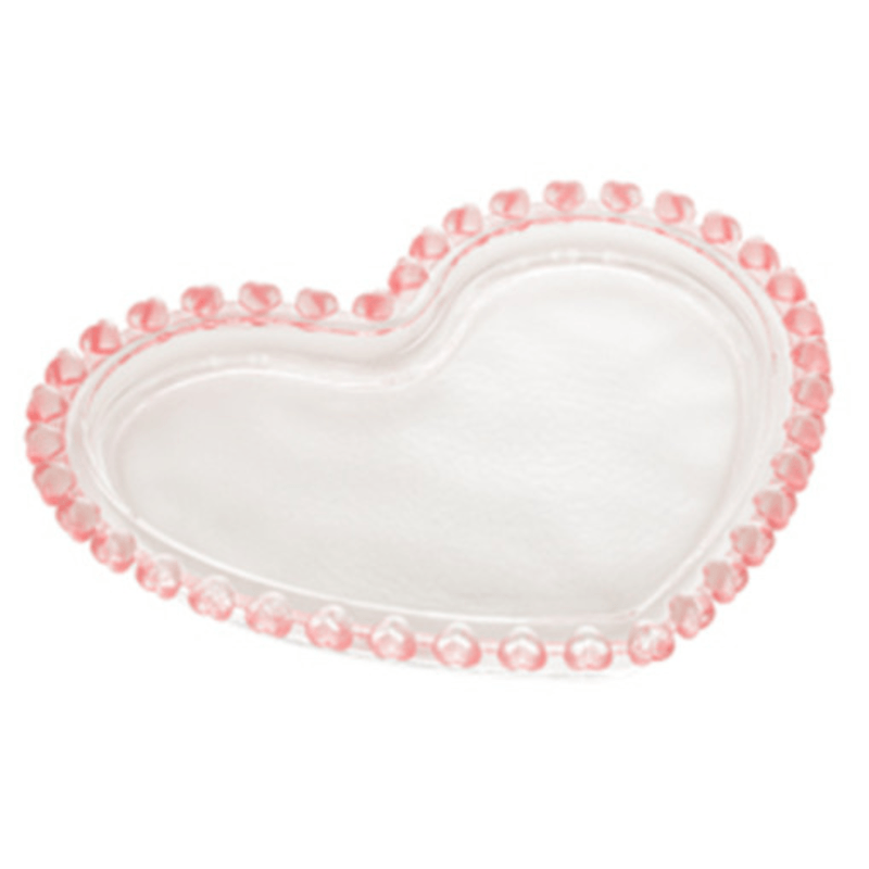 Prato Em Formato De Coracao Cristal - Lyor