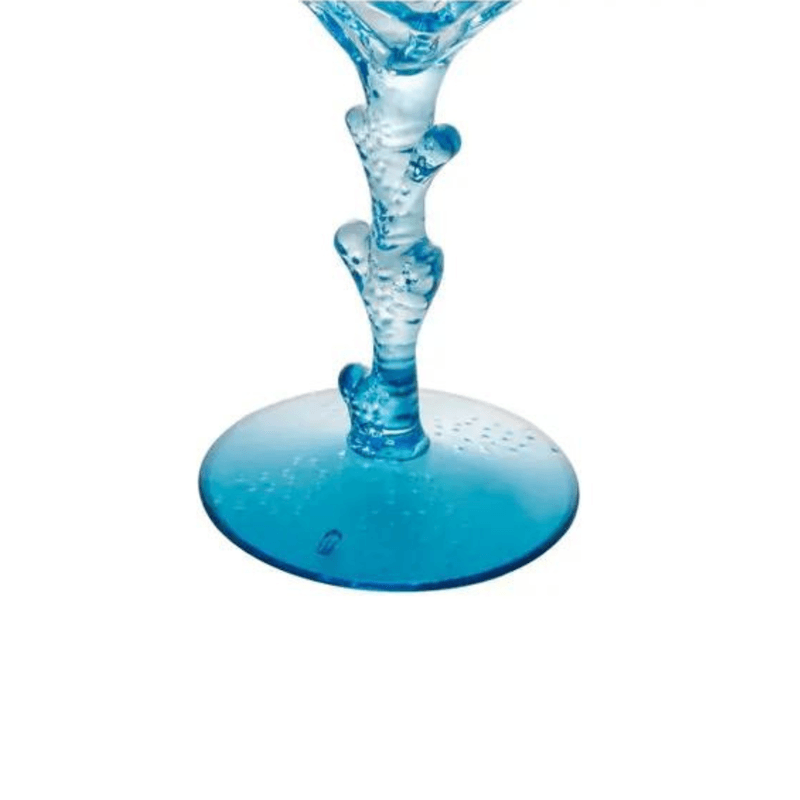 Taca Azul 450ml Acrilico Linha Coral - Rojemac